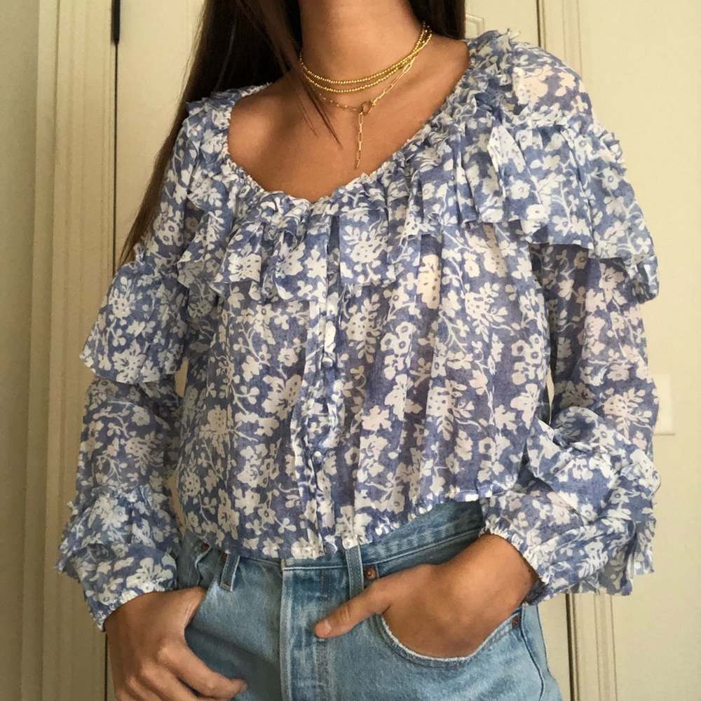 COPY - Ruffle Popover Top